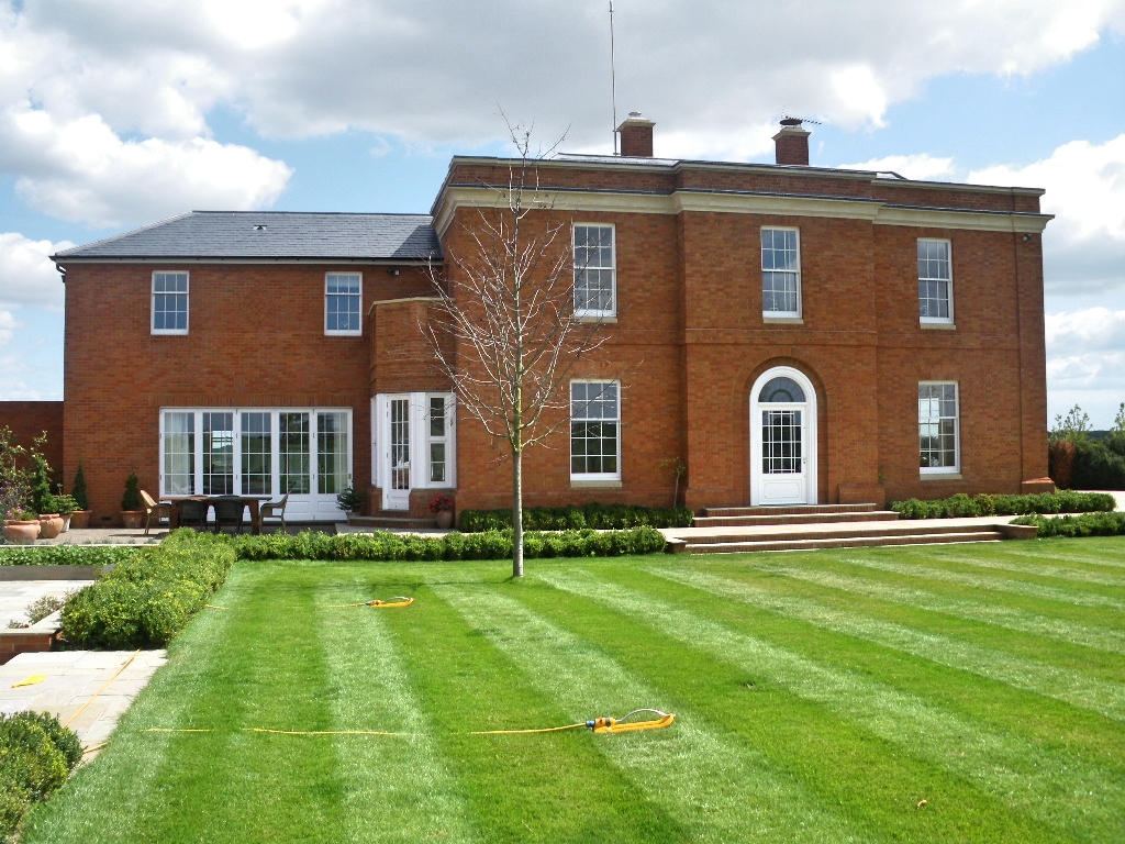 Red Brick Country House Red Brick Country House Left Right