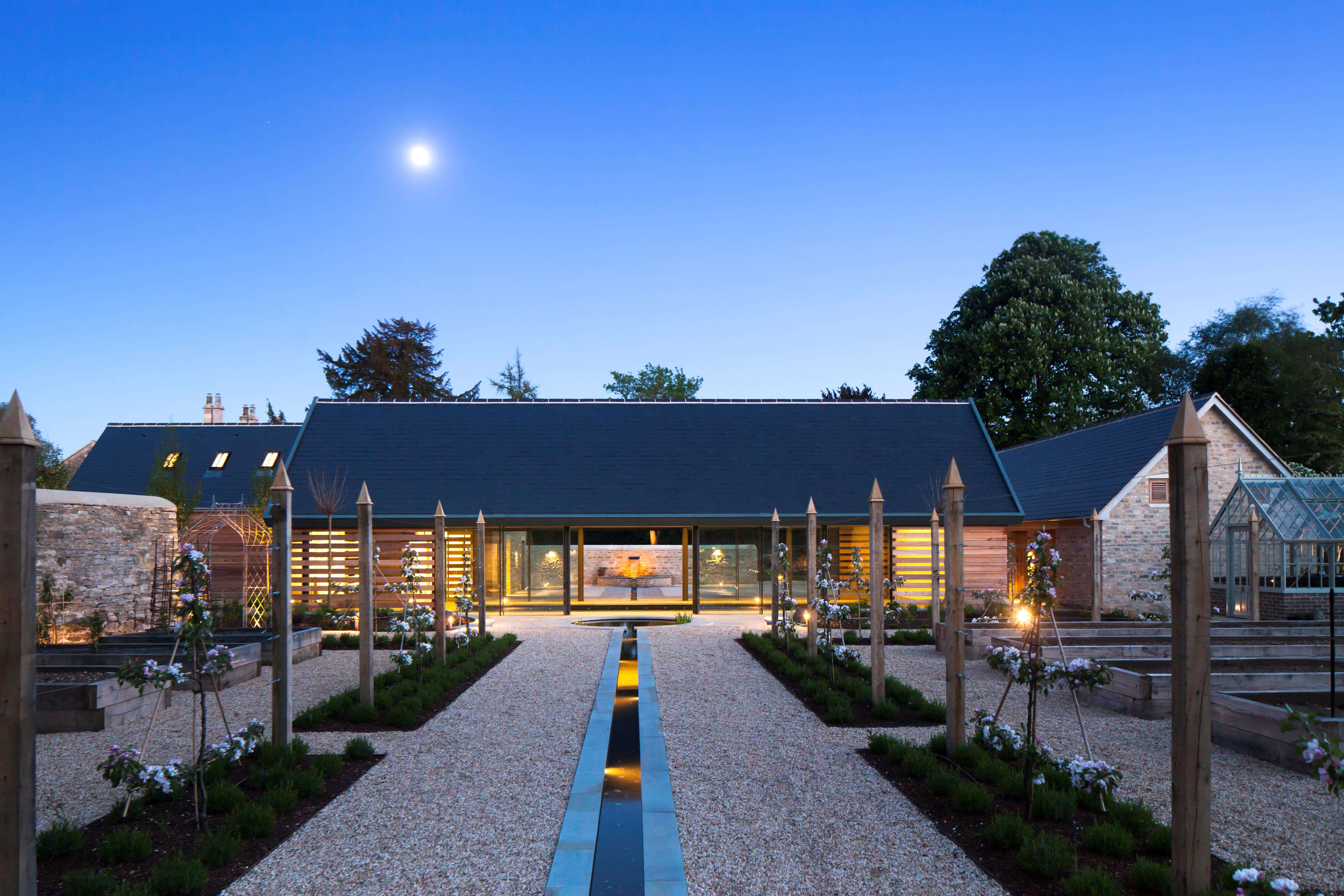 Contemporary Pool Building